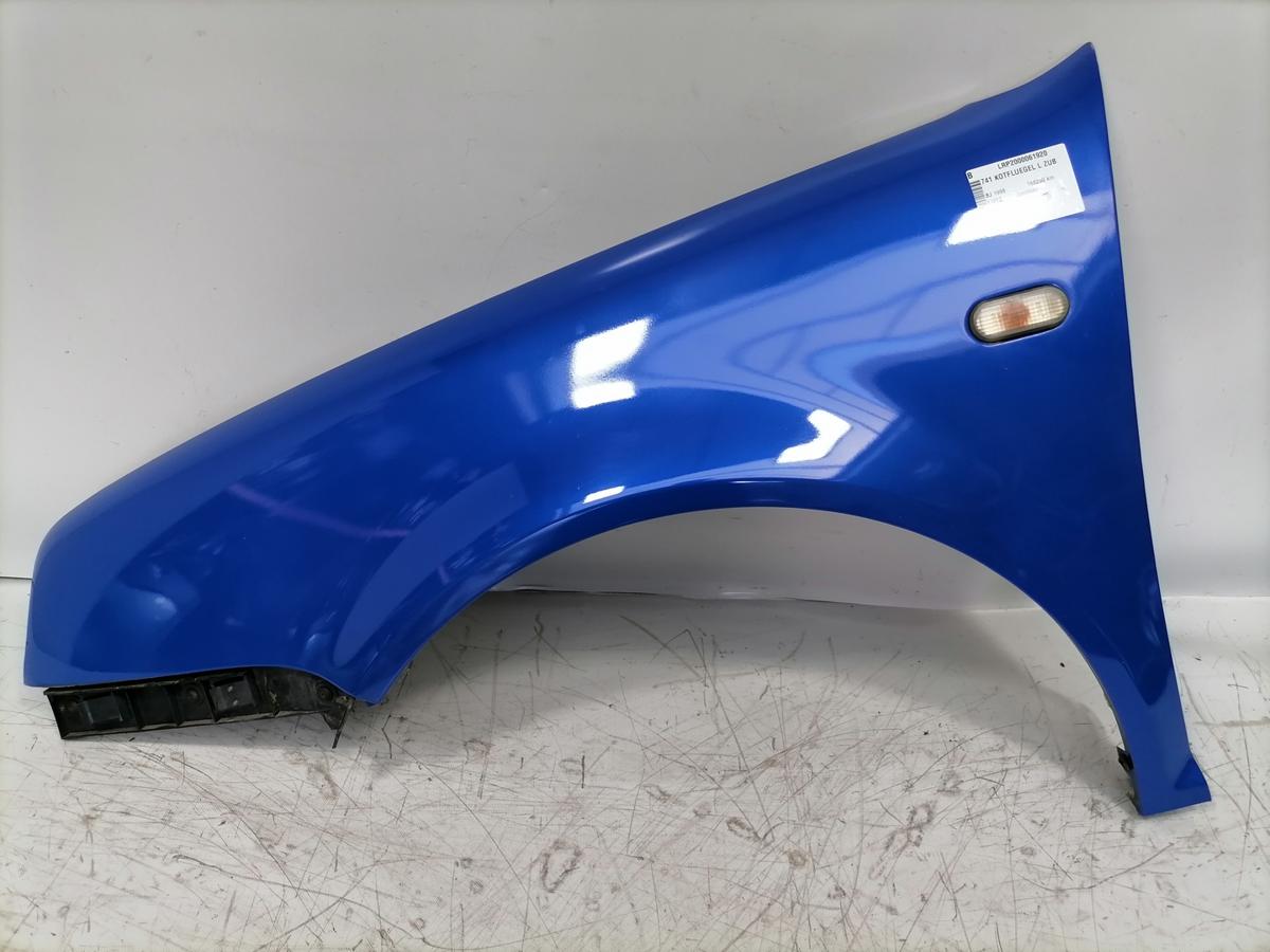 VW Golf 4 Kotfl&uuml;gel vorn links LW5Z Jazzblau Zubeh&ouml;r Bj.1998